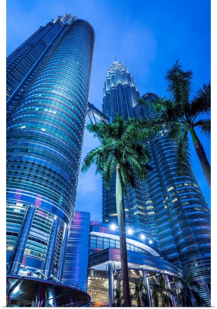Petronas Towers, Klcc, Kuala Lumpur, Malaysia.