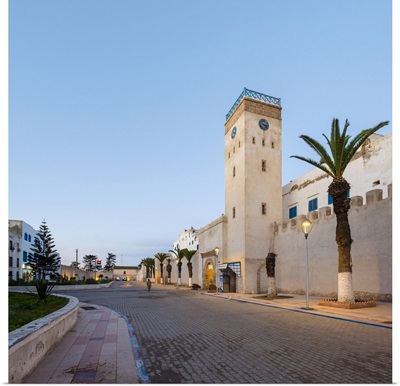 Place d'Horloge, clocktower and buildings in medina