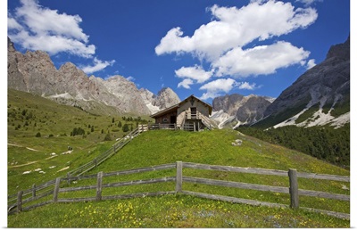 Refugio Firenze in Cisles, Ortisei, Seceda, Val Gardena, Trentino, South Tyrol, Italy