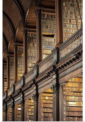 Republic Of Ireland, Dublin, Trinity College, Old Library, Spiral Staircase