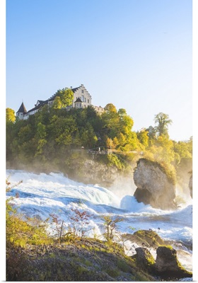Rhine Falls (Rheinfall) and Laufen Castle, Schaffhausen, Switzerland