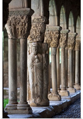 Romanesque Cloisters, St Bertrand De Comminges, Haute-Garonne, Midi-Pyrenees, France