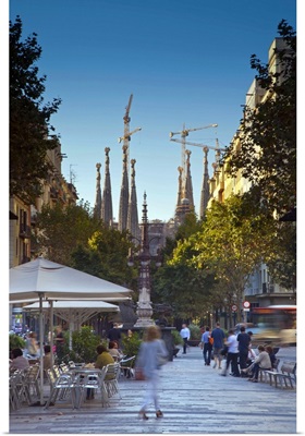 Sagrada Familia cathedral, Barcelona, Spain
