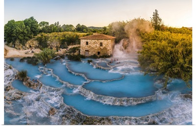 Saturnia Hot Springs, Grosseto Province, Tuscany, Italy