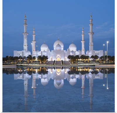 Sheikh Zayed Bin Sultan Al Nahyan Mosque, Abu Dhabi, United Arab Emirates, UAE