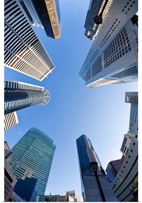 Singapore, CBD, Financial Centre Office Buildings
