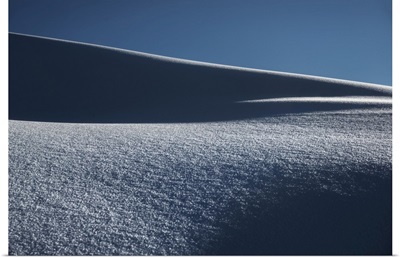 Snow Dunes Of The Tuscany Appenines, Appennino Tosco Emiliano, Tuscany, Italy