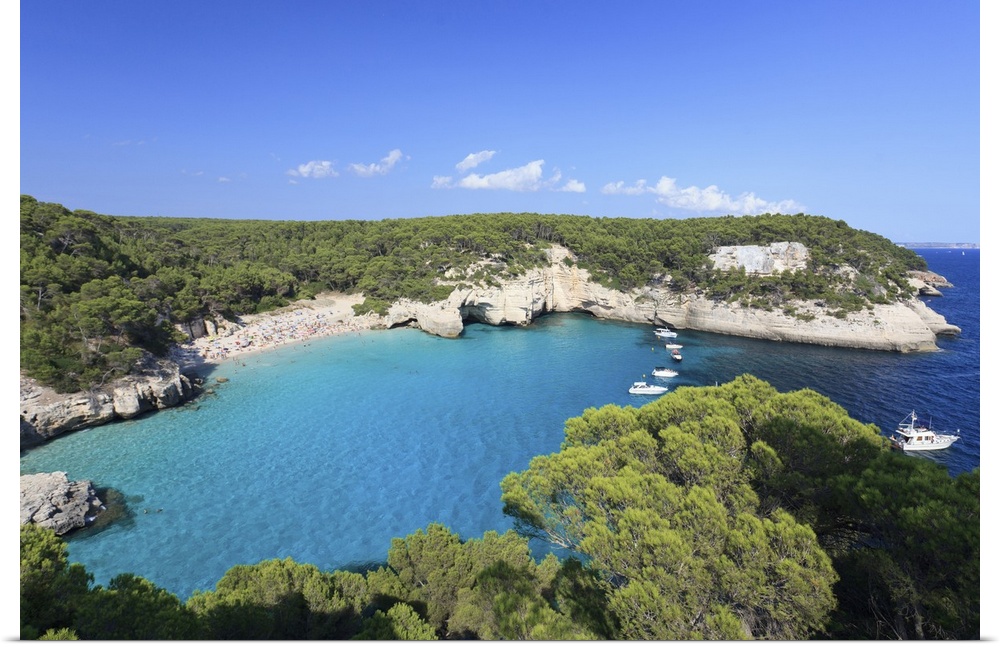 Spain, Balearic Islands, Menorca, Cala Mitjana