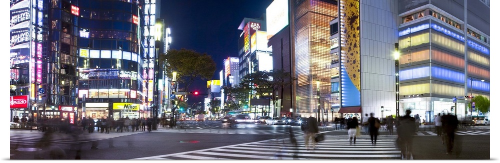 Sukiyabashi crossing, Ginza, Tokyo, Japan