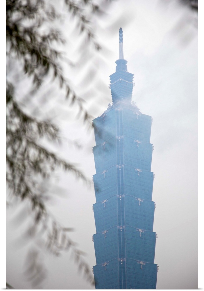 Taiwan, Taipei, Taipei 101, once the World's tallest building