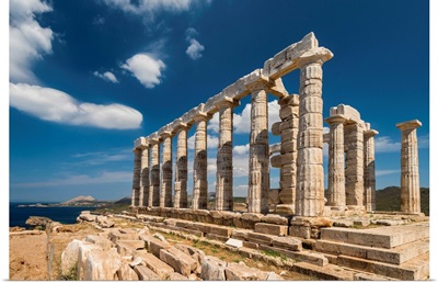 Temple of Poseidon, Cape Sounion, Attica, Greece