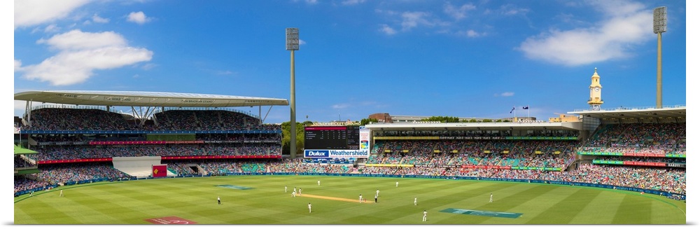 Test Cricket Match At Sydney Cricket Ground, Sydney, New South Wales, Australia