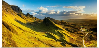 The Quiraing, Isle Of Skye, Highland Region, Scotland