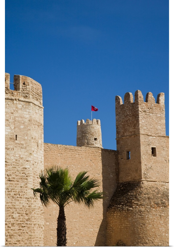 Tunisia, Tunisian Central Coast, Monastir, Ribat, 8th century, exterior