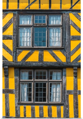 UK, England, Shropshire, Ludlow, Timber-Framed House