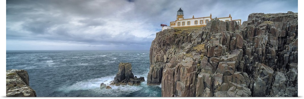 United Kingdom, UK, Scotland, Highlands, Neist Point lighthouse