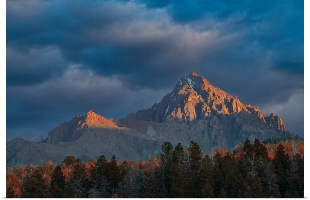 USA, Rocky Mountains, Colorado, Ouray County, Ridgway, San Juan Mountains, Mount Sneffels.