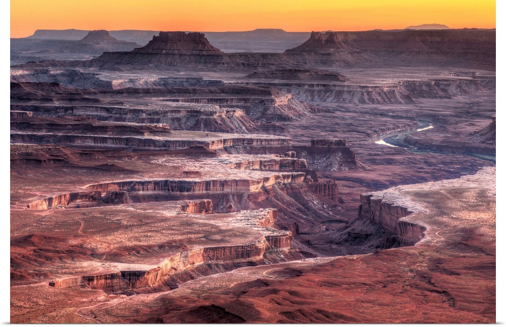 USA, Utah, Canyonlands National Park, Island in the Sky district, Grand View Point