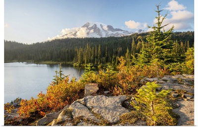 West Coast, Washington, Mount Rainier National Park, Reflection Lake