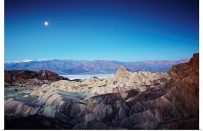 Zabriskie Point, Death Valley National Park, California, Usa