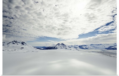 An Ocean of Snow and Clouds, Columbia Glacier, Valdez, Alaska