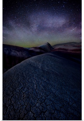 Astro Glow and Milky Way Over the Utah Desert, UT