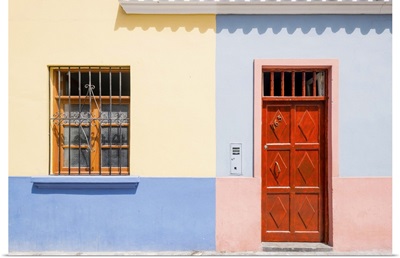 Colorful Architecture in Lima, Peru