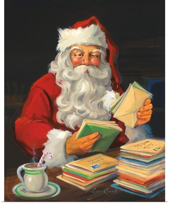 Santa Reading Letters