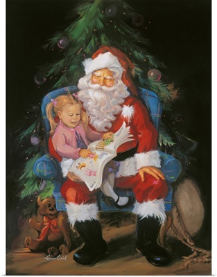Santa with Girl