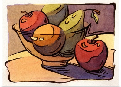 Bowl of Fruit 8