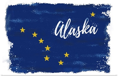Alaska - State Flag - Watercolor