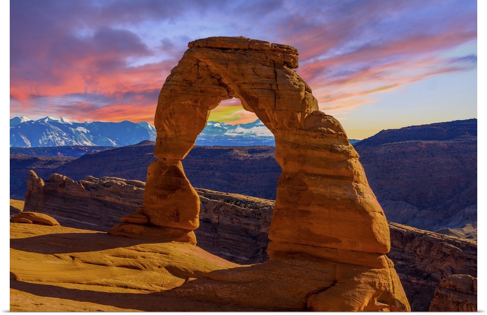 Arches National Park, Utah - Delicate Arch Sunset