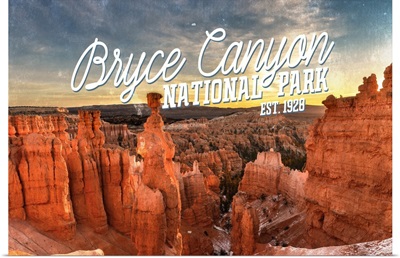 Bryce Canyon National Park, Utah, Script Thors Hammer