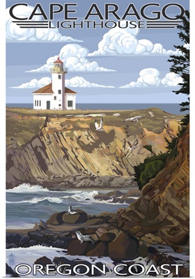 Cape Arago Lighthouse, Oregon Coast