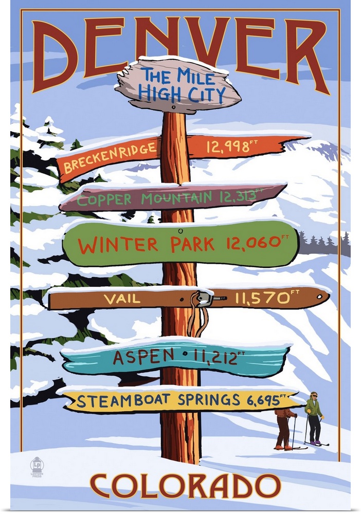 Denver, Colorado - Destinations Sign