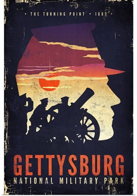 Gettysburg National Military Park, Pennsylvania - The Turning Point - Soldiers & Cannons