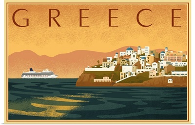 Greece - Lithograph