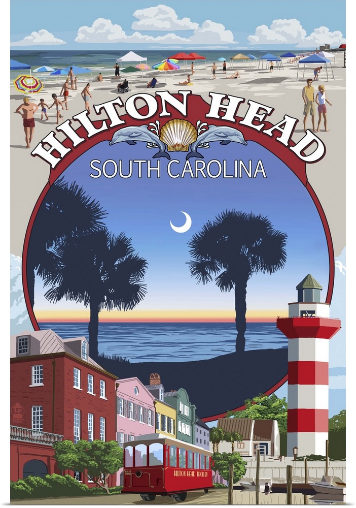 Hilton Head, South Carolina, Montage