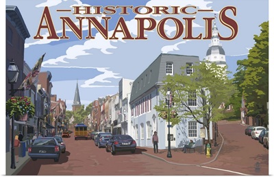 Historic Annapolis, Maryland Street View