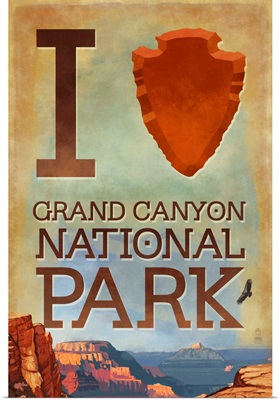 I Heart Grand Canyon National Park, Arizona