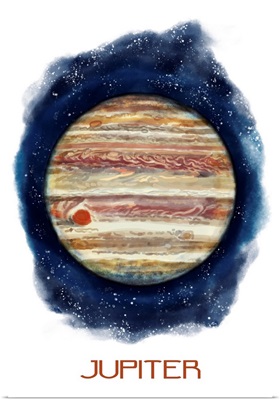 Jupiter - Watercolor
