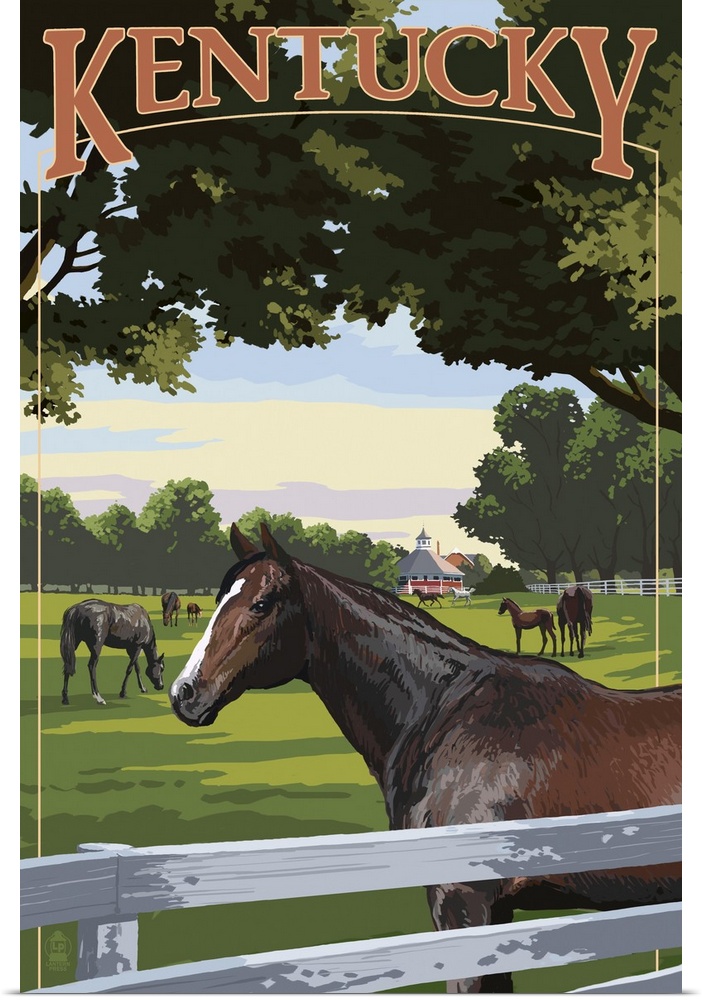 Kentucky, Thoroughbred Horses