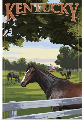 Kentucky, Thoroughbred Horses