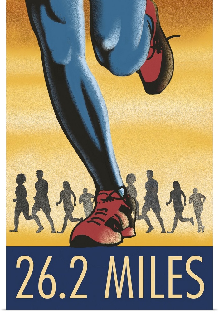 Marathon - 26.2 Miles - Runners