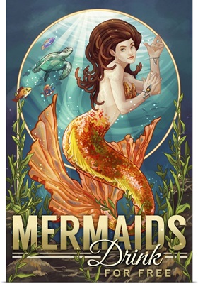 Mermaids Drink for Free