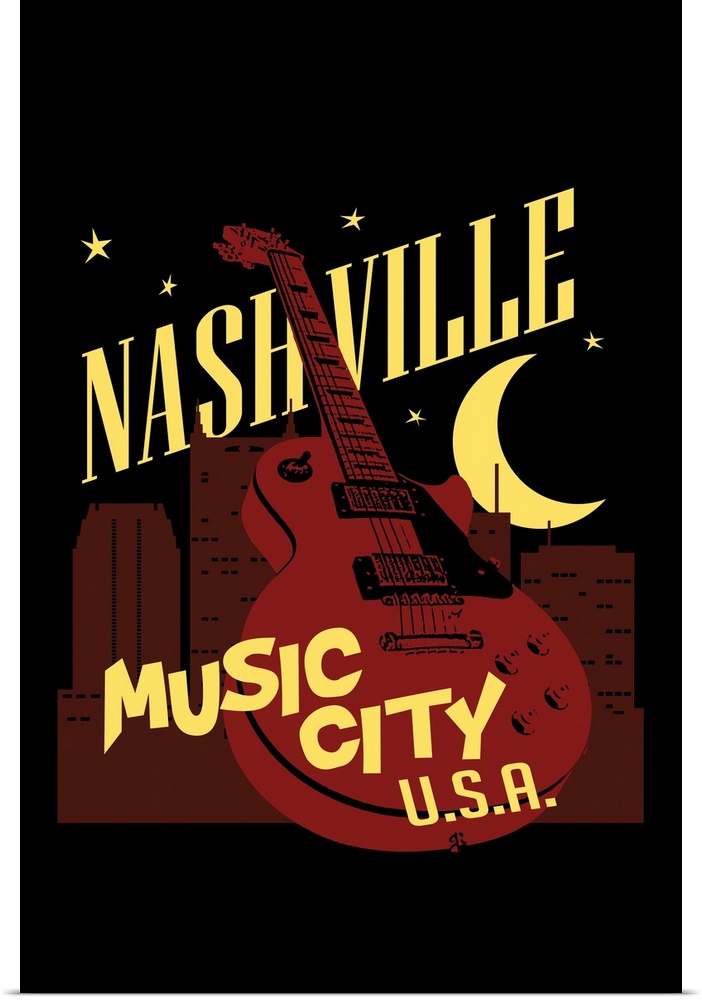 Nashville, Tennessee - Music City - Guitar