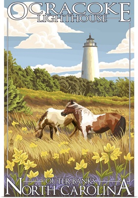 Ocracoke Lighthouse, Outer Banks, North Carolina