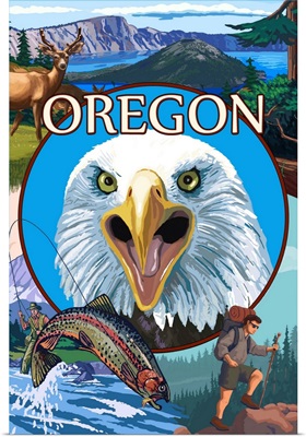 Oregon, Wildlife Montage