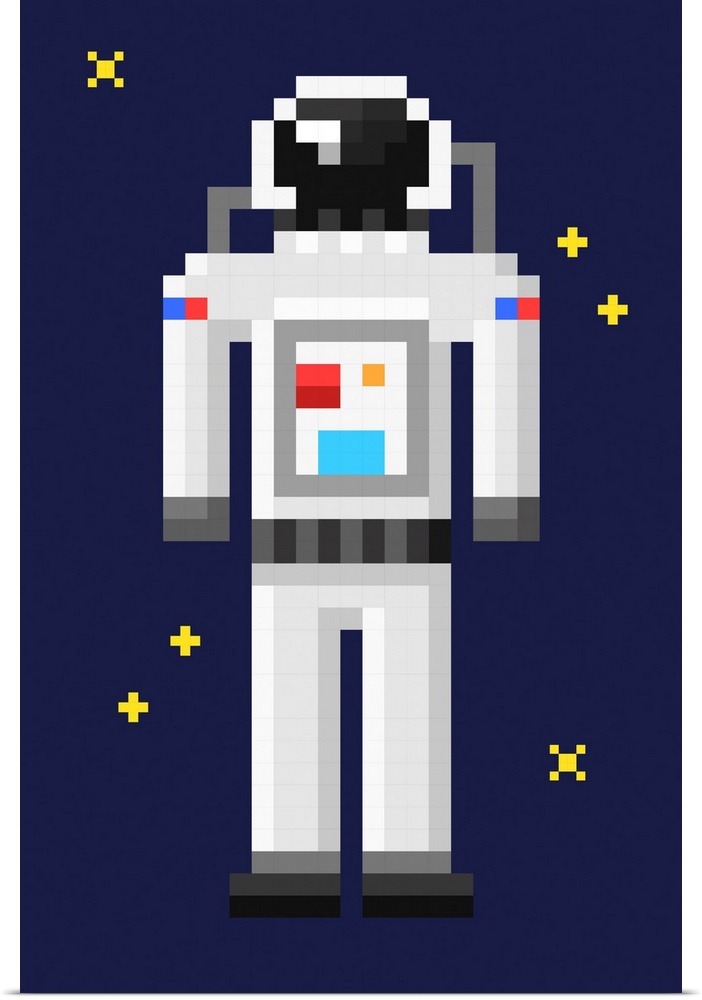 Pixel Astronaut - 8 Bit