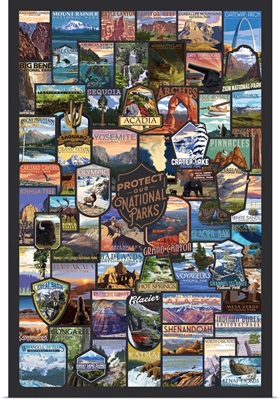 Protect Our National Parks - Collage